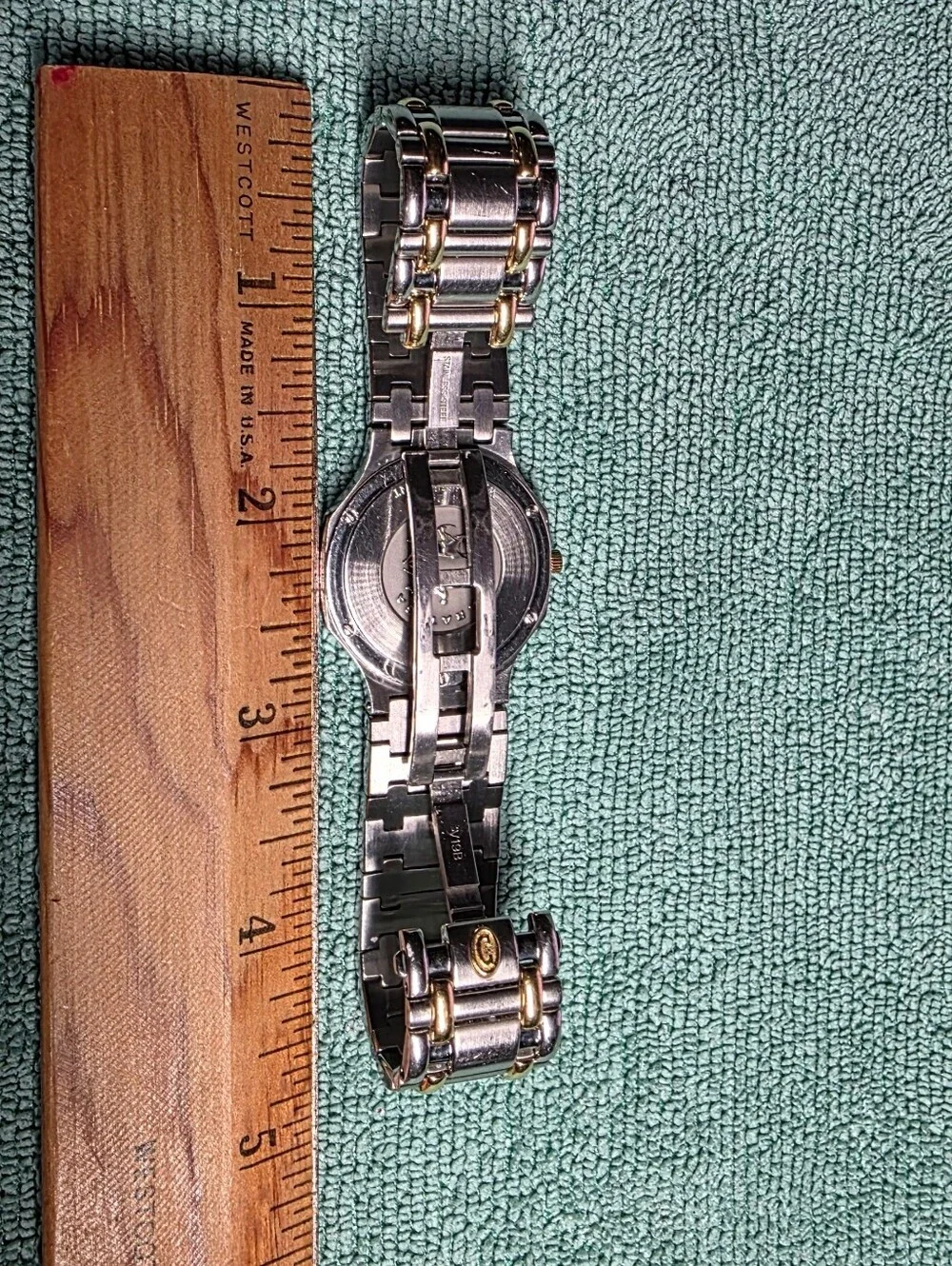 Concord Saratoga Two-Tone, Gold Dial Ladies Watch With Boxes and Papers